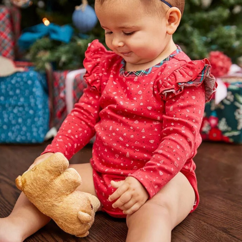 Matilda Jane “Santa baby” bodysuit Christmas